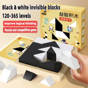 120 level educational Hidden Block Puzzle toys Children's Intelligent Puzzle Toys  Enhances Logic and Spatial Reasoning